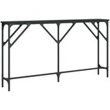  Konzolni stol crni 140 x 23 x 75 cm od konstruiranog drva | shoptok.hr