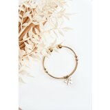 Boto Women's Slip-On Steel Bracelet Butterfly Gold | Shoptok.si