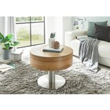 Valnatura KLUBSKA MIZA, barve hrasta, barve nerjavečega jekla | Shoptok.si