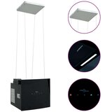 vidaXL Otočna kuhinjska napa s senzorjem na dotik LCD kaljeno steklo | Shoptok.si