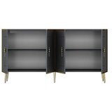 Hanah home komoda arno KB150 anthracite gold | ePonuda.com