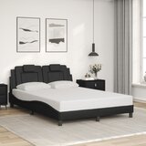  Okvir kreveta Viana s LED-om bez madraca sivi 140 x 200 cm | shoptok.hr