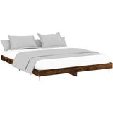  Za krevet boja hrasta 150 x 200 cm konstruirano drvo | shoptok.hr