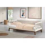 Vipack Bež dječji krevet od masivnog bora s podnicom 90x200 cm Sezane – | shoptok.hr