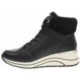 Remonte Gležnarji z vezalkami črna | Shoptok.si