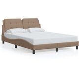  Okvir kreveta s LED-om bez madraca Zadar cappuccino 140x190 cm | shoptok.hr