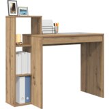 vidaXL Računalniška miza Fina hrasta Inženirski les Standard | Shoptok.si