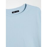 Sinsay Pamučna slim fit majica dugih rukava | shoptok.hr