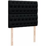  Krevet box spring s madracem crni 120 x 190 cm od tkanine | shoptok.hr