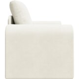  Podna sofa krevet 2-u-1 krem 98x71x83 cm baršun | shoptok.hr