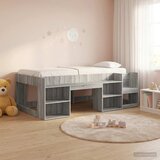  Krevet za djecu s ladicama Siva Sonoma 90 x 200 cm | shoptok.hr