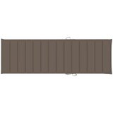  Ležalnik s taupe blazino impregnirana borovina, (20662766) | Shoptok.si