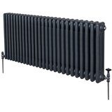 Monster tradicionalni 3 stebrični radiator - 600 x 1192 mm - antracitno siva, (21569888) | Shoptok.si