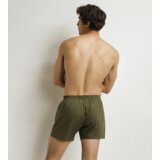 DIM COTTON STRETCH LOOSE BOXER 2x - Men's loose boxer shorts 2 pcs - grey - green | shoptok.hr