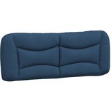 Maison Chic posteljno vzglavje - vzglavna omarica - vzglavna stranica modra 120 cm blago, (21704152) | Shoptok.si