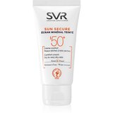 SVR Sun Secure mineralna krema za toniranje za suhu i vrlo suhu kožu lica SPF 50+ 50 ml Cijene
