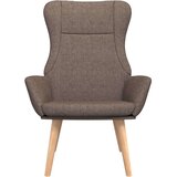  Stolica za opuštanje od tkanine smeđesiva | shoptok.hr