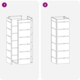 Stalak za kišobrane Antracit Metal Srednji Dekorativni Umetci | shoptok.hr