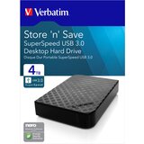 Verbatim 4TB 47685 3.5 eksterni Hard disk Crni eksterni hard disk  Cene