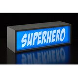 Premier Housewares Plavi svjetlosni ukras na baterije Superhero – | shoptok.hr