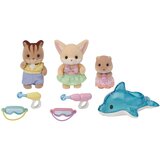 SYLVANIAN FAMILIES Prijatelji iz vrtca - Trio za zabavo ob bazenu, (21336693) Cene
