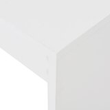  Barski stol s policom bijeli 110 x 50 x 103 cm | Eponuda.com
