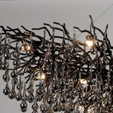 PAUL NEUHAUS 2031-18 - Viseći luster na sajli ICICLE 15xG9/40W/230V 75x150 cm crna | Eponuda.com