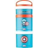 BlenderBottle Whiskware Stackable Snack Pack - Captain America | shoptok.hr