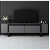 Hanah home tv polica yildiz anthracite black Cene