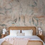  Foto tapeta - Greek laurels - faded composition with leaves on a beige patterned background 343x256 | shoptok.hr