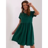 RUE PARIS Dress-RV-SK-5672.03P-dark green | Shoptok.si