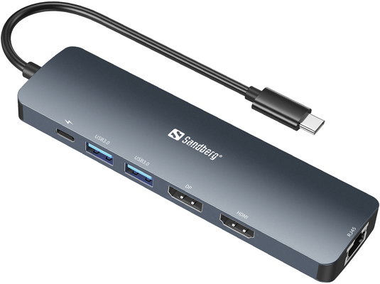 Sandberg USB-C 8K Display Dock | shoptok.hr