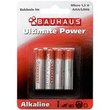 BAUHAUS Alkalna baterija Bauhaus Ultimate Power (Micro AAA, alkalno-manganova, 1,5 V, 4 kosi) Cene