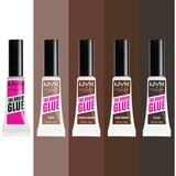 NYX Professional Makeup The Brow Glue Instant Brow Styler gel za obrvi 5 g odtenek 02 Taupe za ženske | Shoptok.si