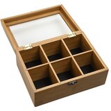 Kesper Kutija za čaj tamni bambus 21.5x16x9cm, Smeđa | Eponuda.com