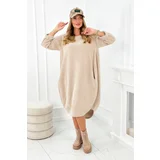Kesi Corduroy dress with pockets beige