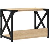  Stalak za pisač 2 razine boja hrasta 44 x 26 x 31 5 cm drveni | shoptok.hr