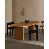 Kave Home Črni jedilni stoli v kompletu 2 ks iz masivnega hrasta Nebai – | Shoptok.si