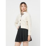 Only Pletena jopa 'ONLRIO' svetlo siva | Shoptok.si