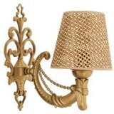 Opviq Zidna lampa Gloria Hazeran, 15x10x13cm, IP20, Bež-zlatna boja | Eponuda.ba