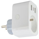  Immax NEO 07772L- Pametna razvodna utičnica 16A/230V + 2xUSB+1xUSB C Wi-Fi Tuya | Eponuda.com