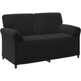 SOFA za dvije osobe Crna 158 x 83 x 95 cm Baršun | shoptok.hr