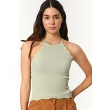 Dewberry Z2022 WOMEN&#039;S KROP BLOUSE-ON GREEN cijene