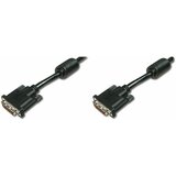 Digitus DVI priključni kabel [1x DVI-utikač 24 + 1-pol. 1x DVI-utikač 24 + 1-pol.] 3m, crn Cijene