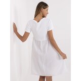 Italy Moda Dress-DHJ-SK-25370.85-white | Shoptok.si