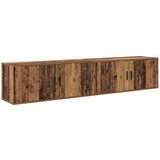  Zidni TV ormar set Zidne 2 pcs Staro drvo 100 x 34 5 x 40 cm | shoptok.hr