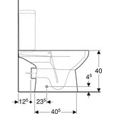 Geberit GEBERIT SELNOVA SQUARE WC SOLJA ZA MONOBLOK - PODNA RIMFREE (501.563.01.7) | ePonuda.com