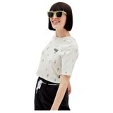 Vans Majice s kratkimi rokavi CAMISETA MUJER MICRO DISTY CROP VN0002M8FS8 Bela | Shoptok.si