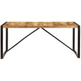  Blagovaonski Stol Masivno Grubo Obrađeno Drvo Manga 180 cm | shoptok.hr
