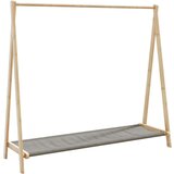  Stojalo za oblačila s policami 106x34x102 cm bambus, (21780084) | Shoptok.si